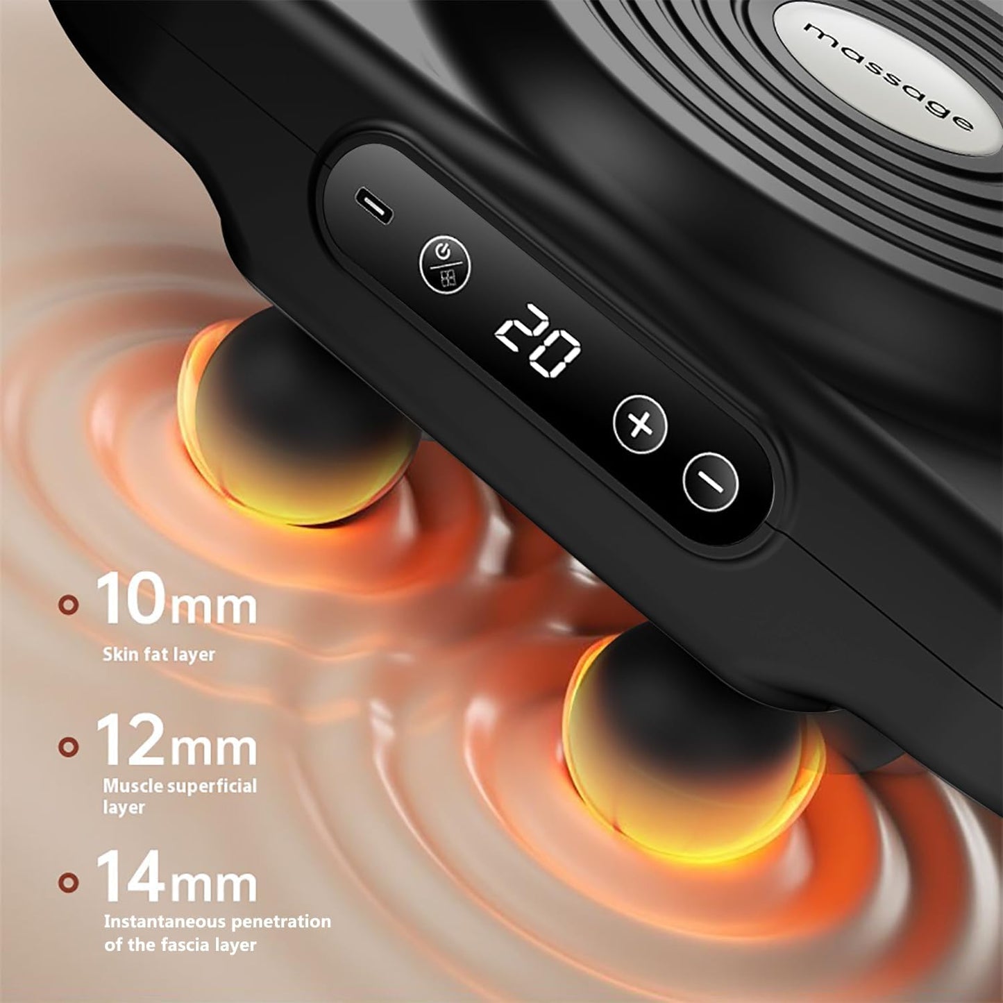 6-Head Massage Gun