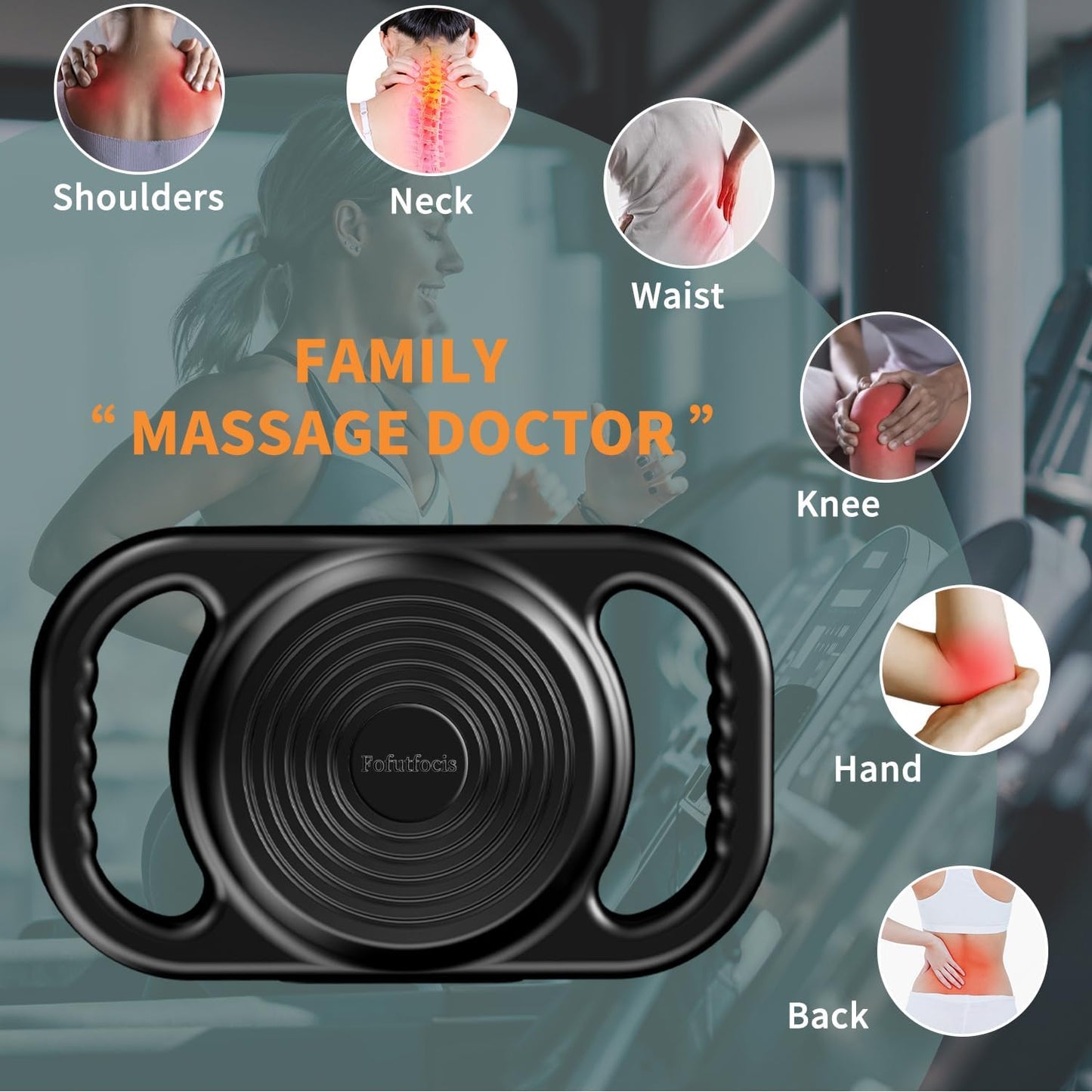 6-Head Massage Gun
