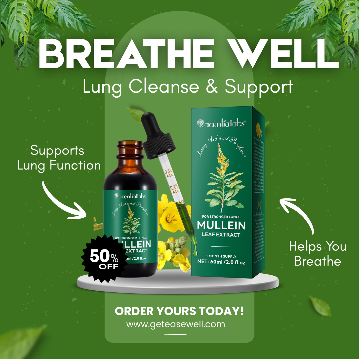 Breathe Well - Respiratory Herbal Support