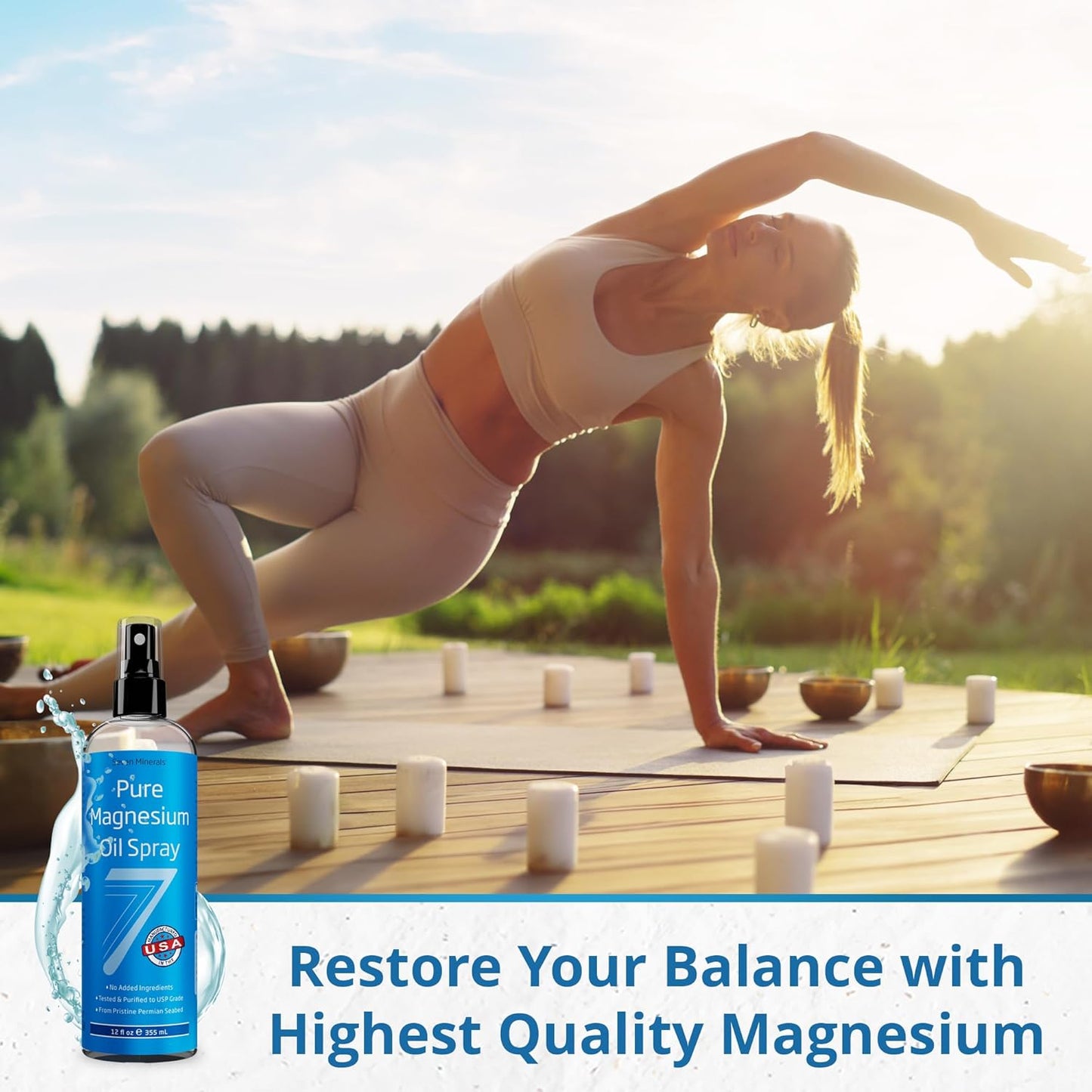 Pure Magnesium Oil - For Joint Pain & Lymphatic support
