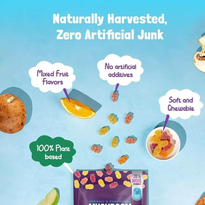 Brain Boosting Mushroom Gummies